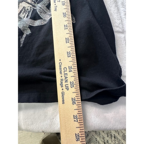 GUESS Los Angeles Graphic T-Shirt All Night Long Black Medium‎ Tee - Picture 6 of 6